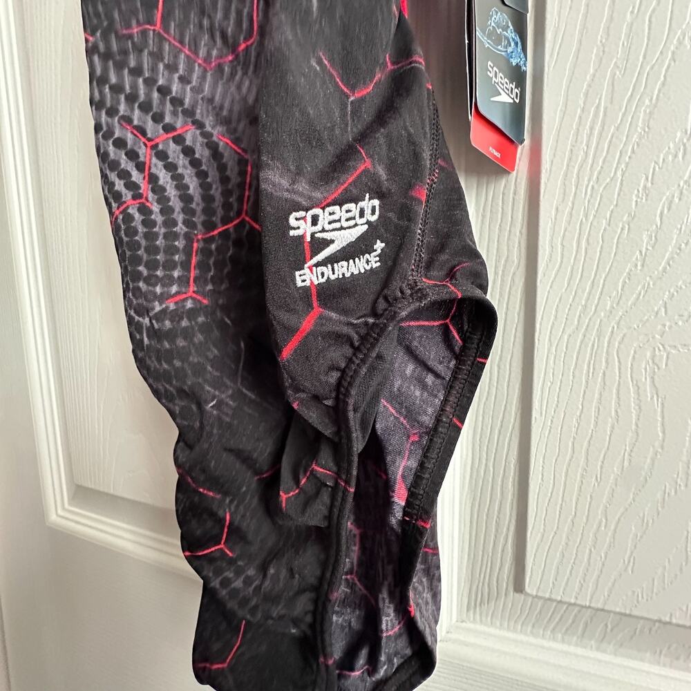 Speedo Womens 4 / 30 Emerging Force Endurance + Flyback One Piece Swimsuit NWT - Picture 5 of 9